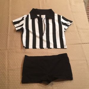 Sexy referee costume